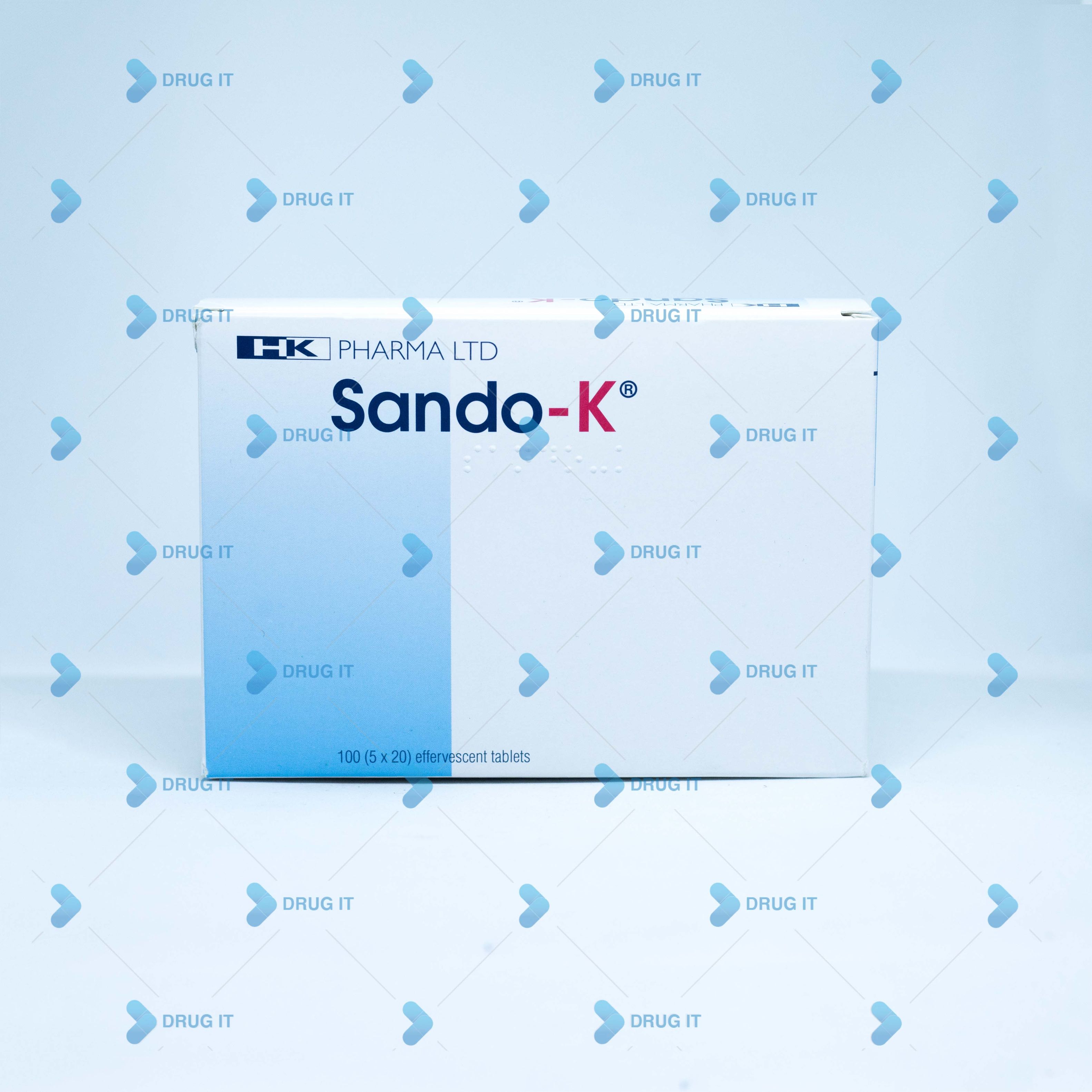 Sando-K 600mg, 400mg Tablet (100 Tablets)